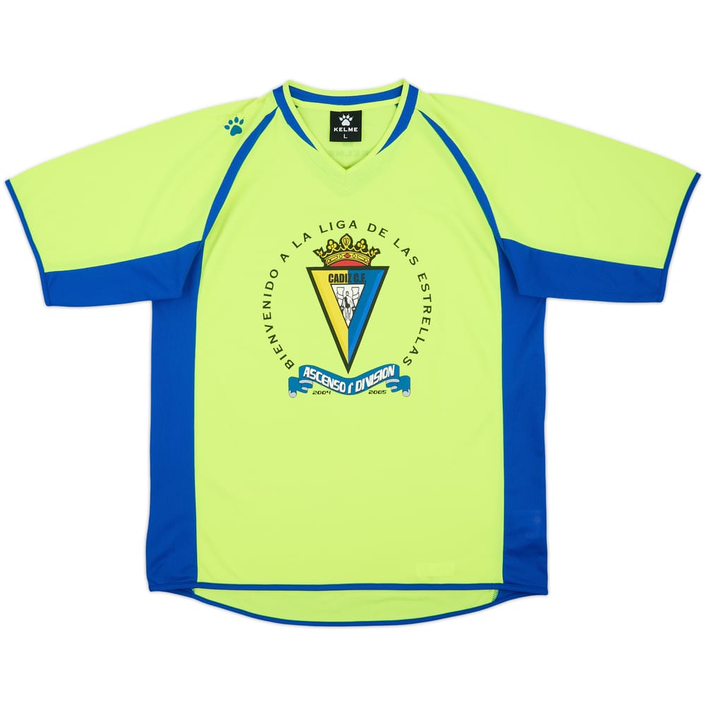 2004-05 Cadiz Kelme Training Shirt - 7/10 - (L)