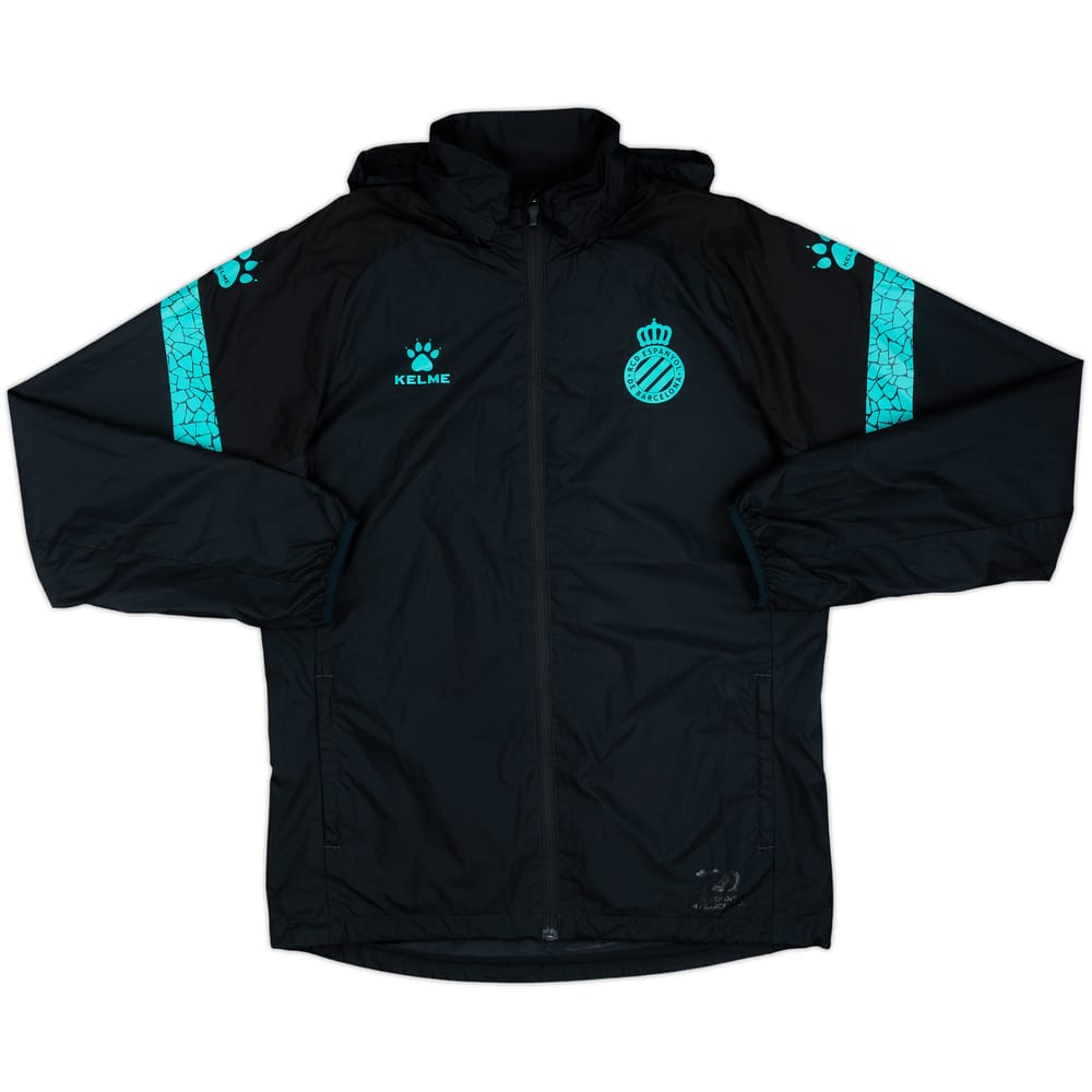2020-21 Espanyol Kelme Hooded Track Jacket - 10/10 - (M)