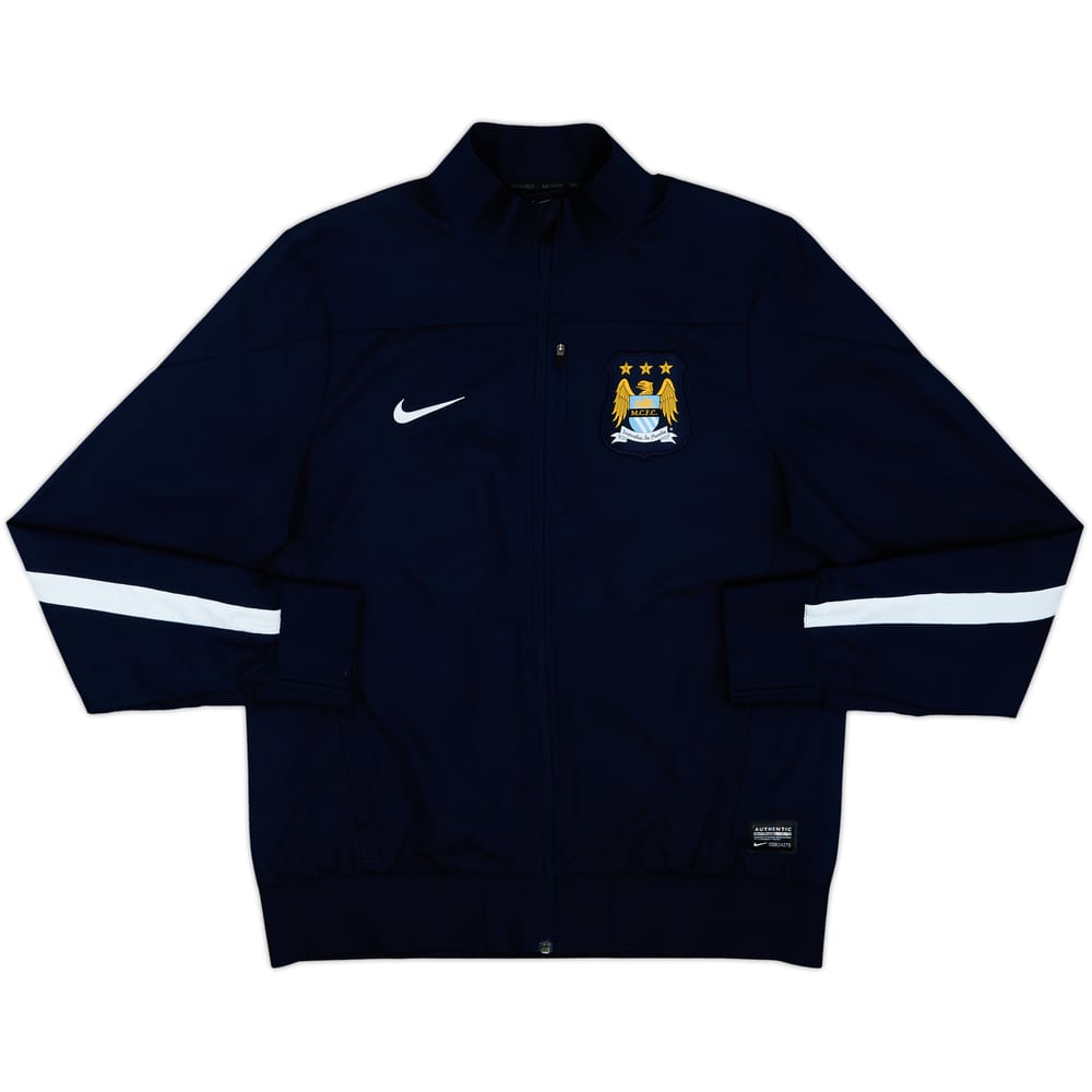 2013-14 Manchester City Nike Track Jacket - 8/10 - (M)