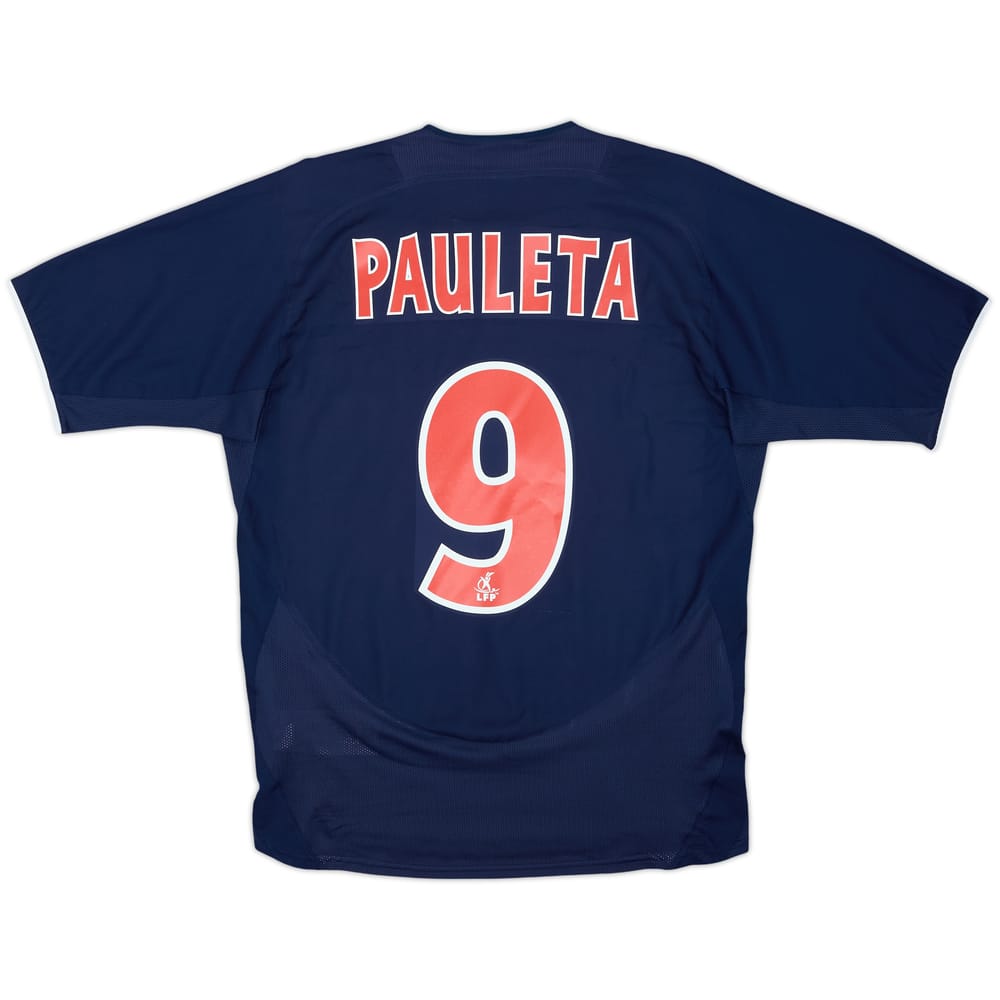 2003-04 Paris Saint-Germain Home Shirt Pauleta #9 - 6/10 - (XL.Boys)
