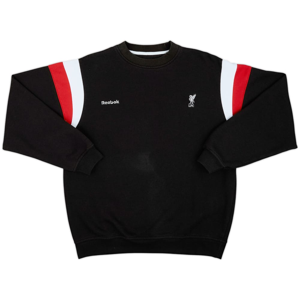 2000-02 Liverpool Reebok Sweat Top - 8/10 - (L)