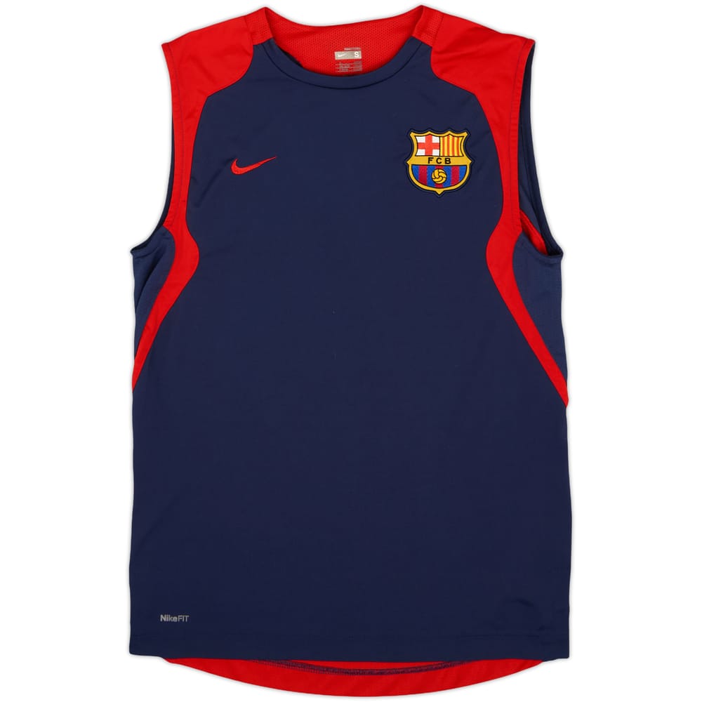 2007-08 Barcelona Nike Training Vest - 9/10 - (S)