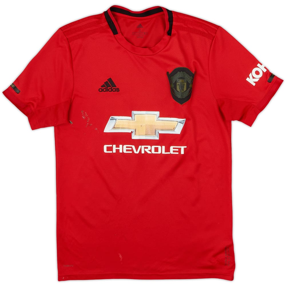 2019-20 Manchester United Home Shirt - 4/10 - (S)