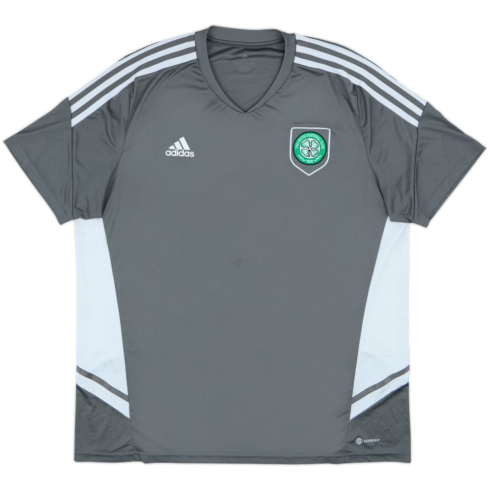 2022-23 Celtic adidas Training Shirt - 9/10 - (XXL)