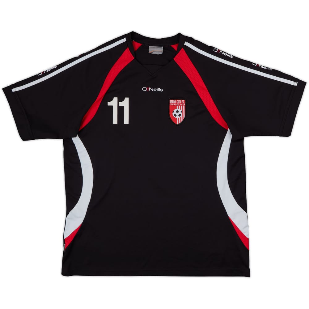 2008-09 Derry City O'Neills Playerr Issue Training Shirt #11 - 8/10 - (M)