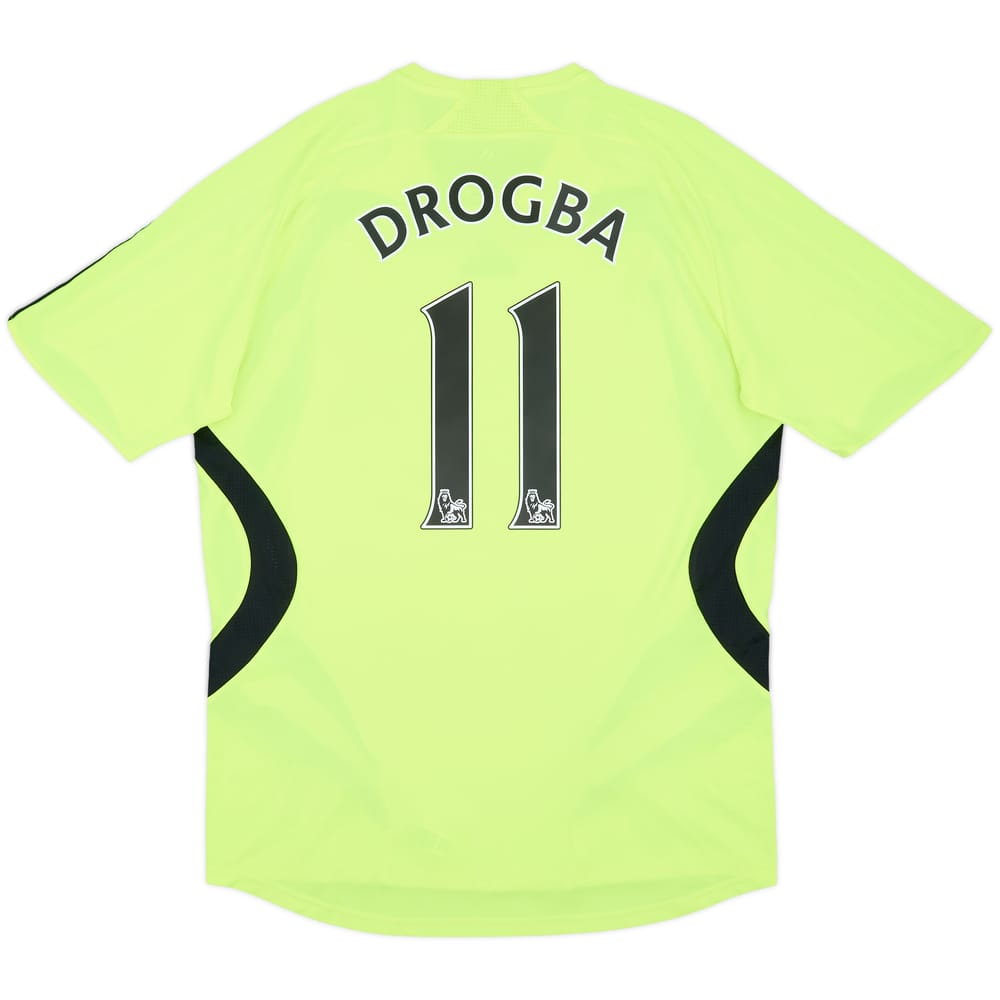 2007-08 Chelsea Away Shirt Drogba #11 - 7/10 - (M)