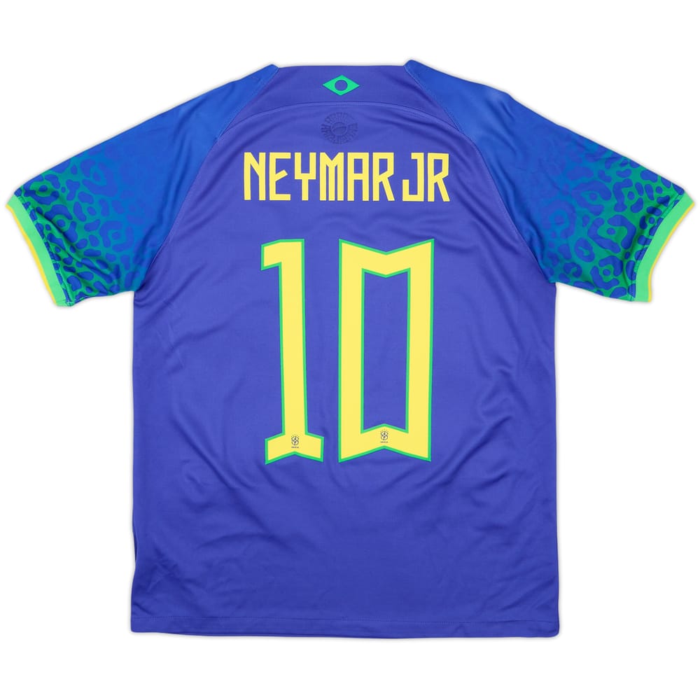 2022-23 Brazil Away Shirt Neymar Jr #10 - 9/10 - (S)