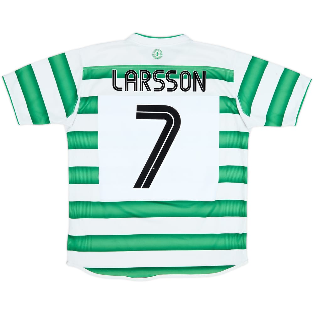 2003-04 Celtic Home Shirt Larsson #7 - 5/10 - (L)