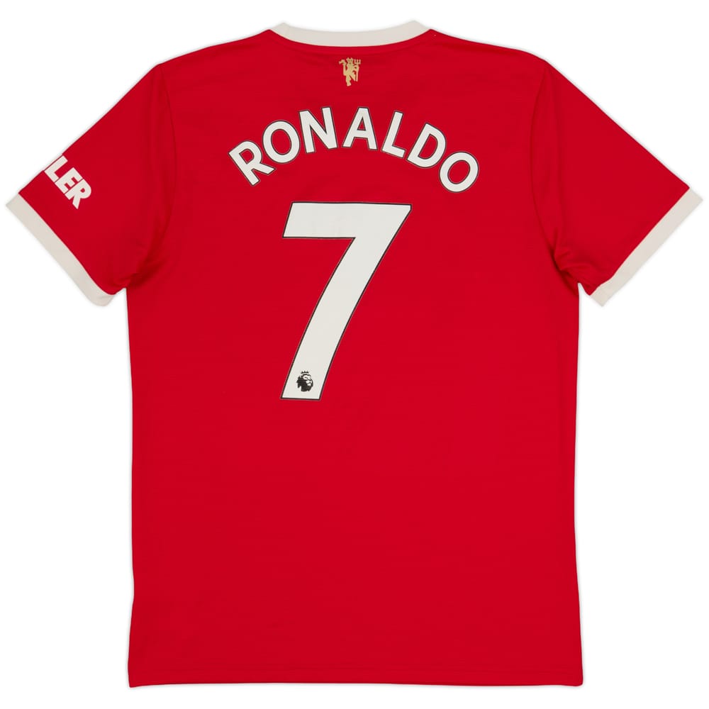 2021-22 Manchester United Home Shirt Ronaldo #7 - 6/10 - (M)