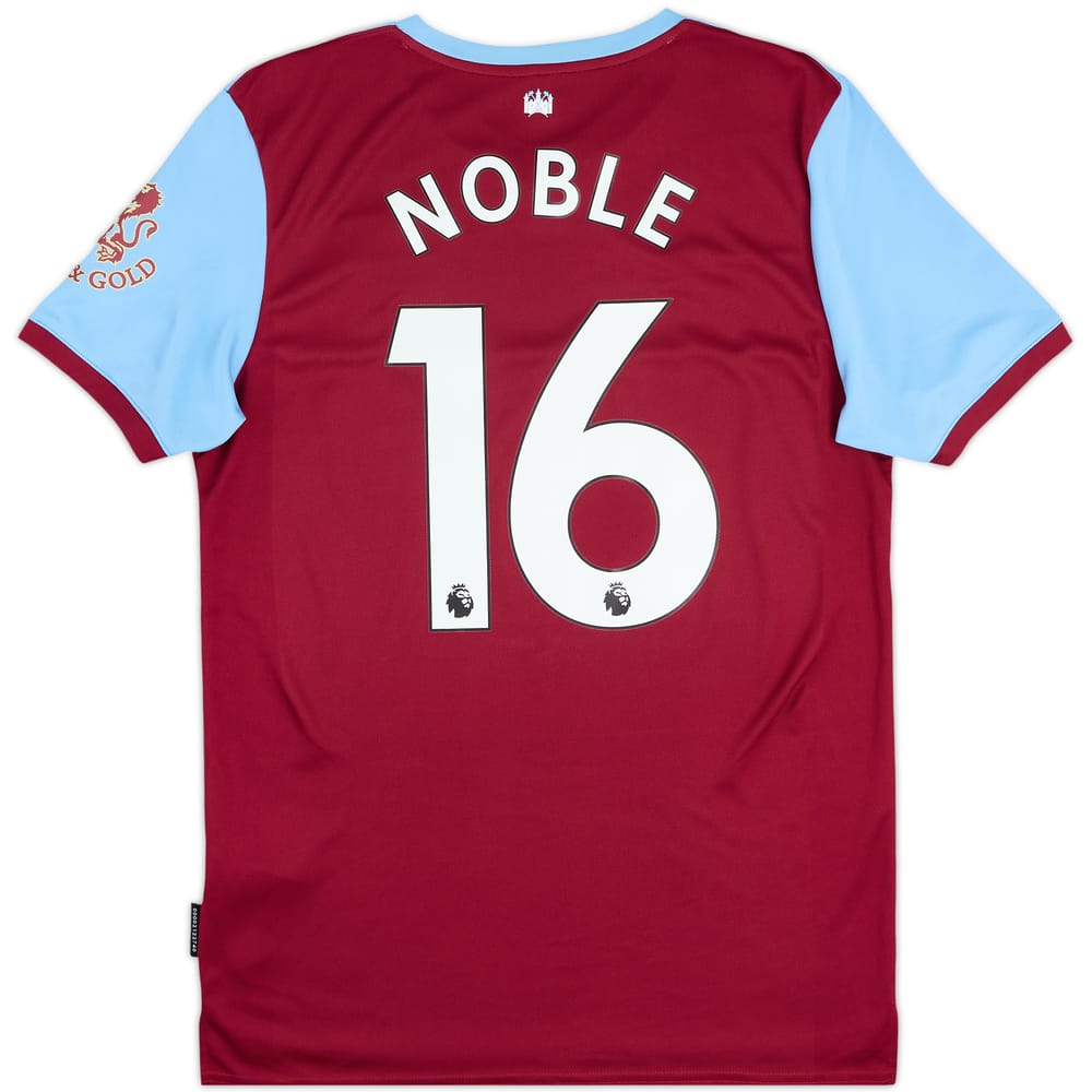2019-20 West Ham Home Shirt Noble #16 - 8/10 - (M)