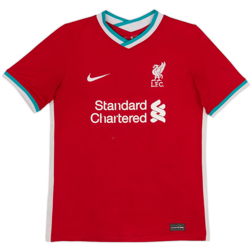 2020-21 Liverpool Home Shirt - 5/10 - (L.Boys)