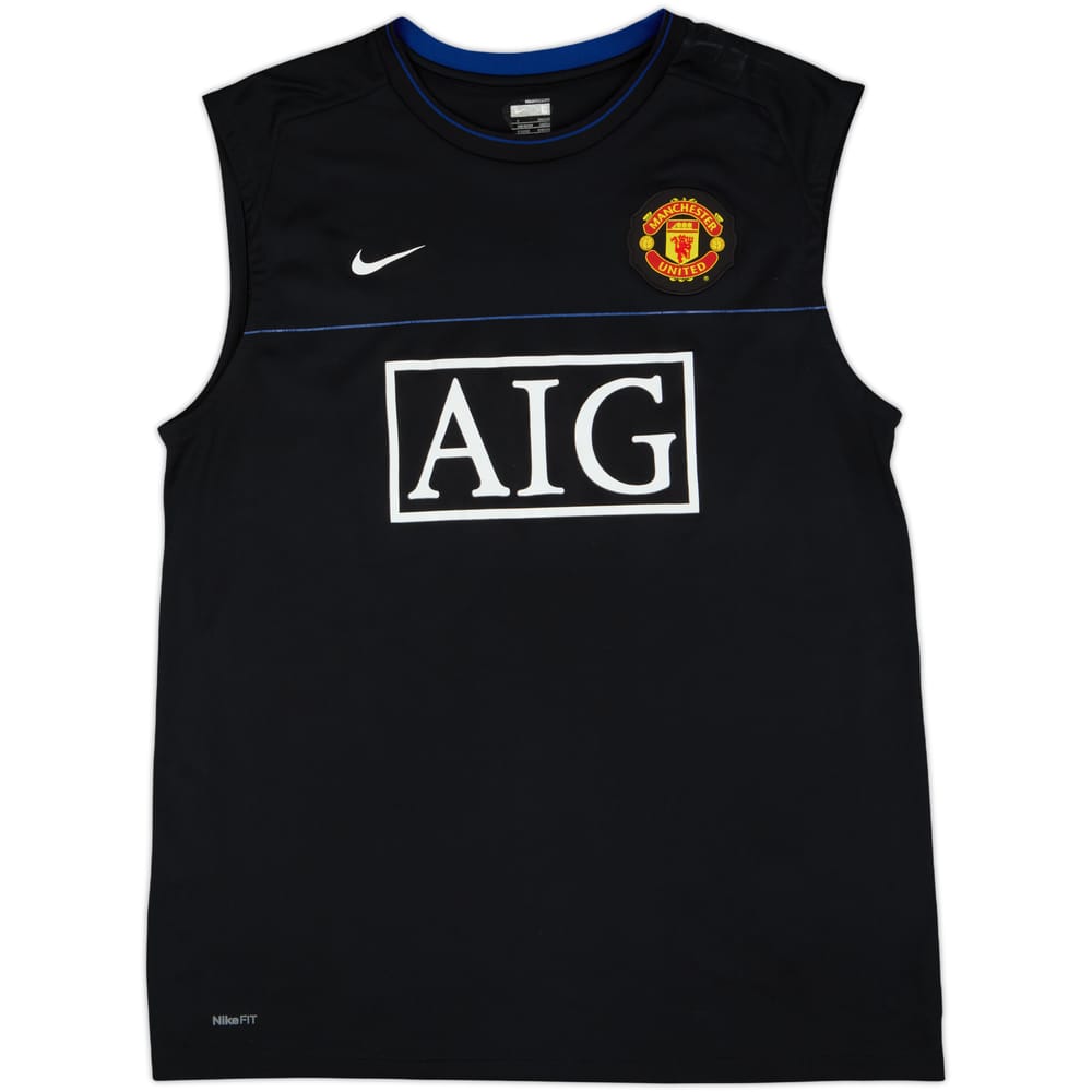 2008-09 Manchester United Nike Training Vest - 8/10 - (L)
