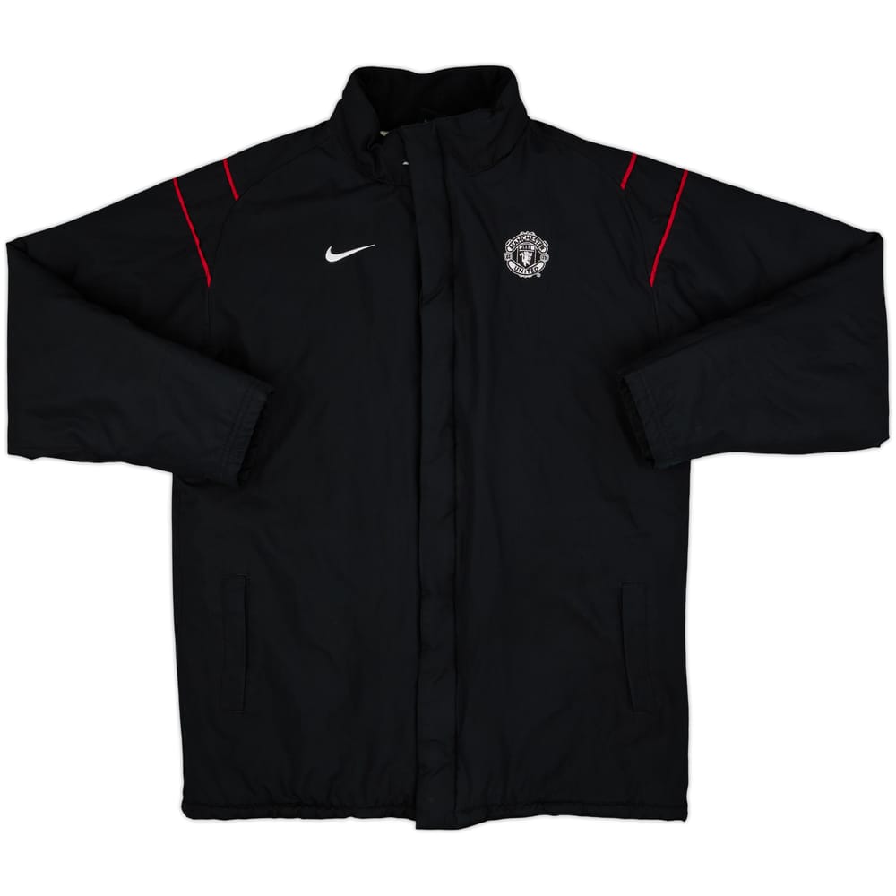 2003-04 Manchester United Nike Padded Bench Coat - 10/10 - (XL.Boys)