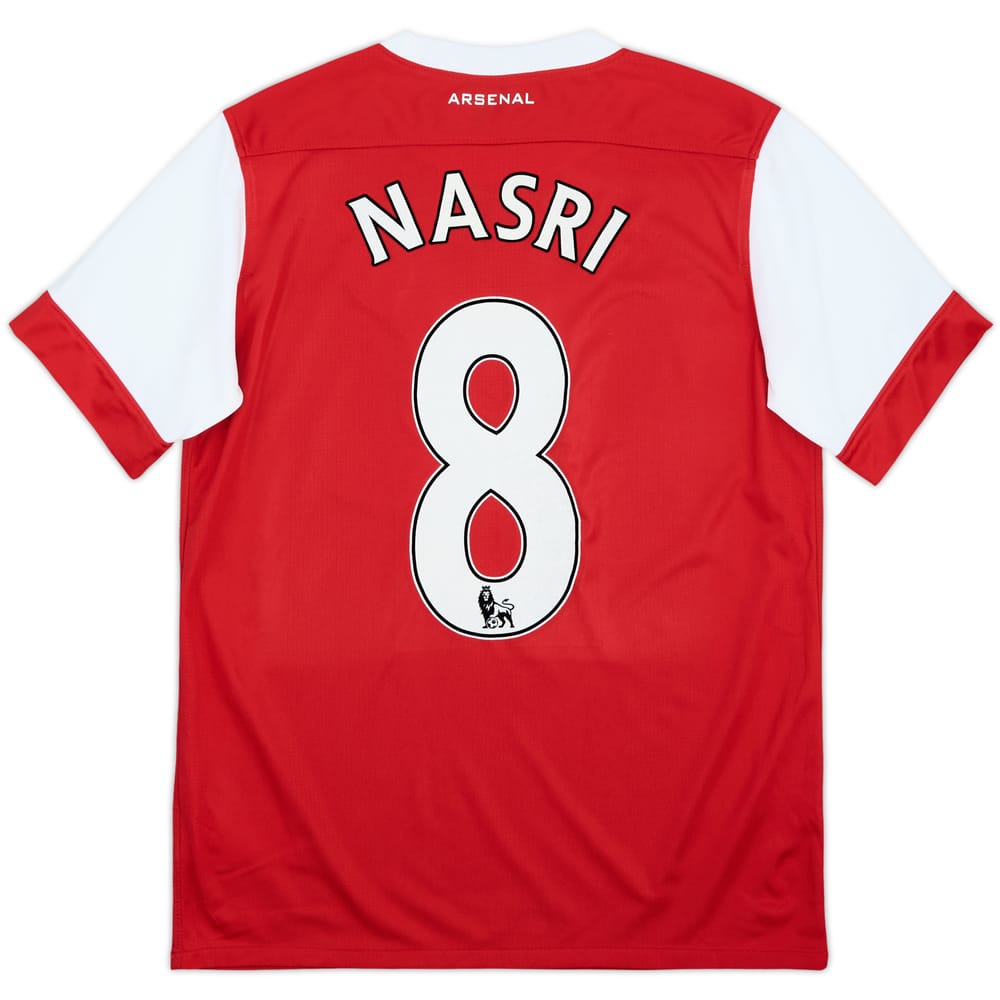 2010-11 Arsenal Home Shirt Nasri #8 - 6/10 - (XL.Boys)
