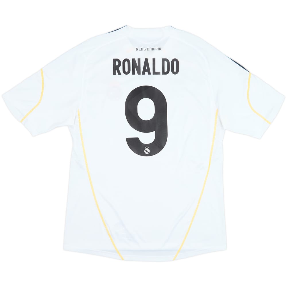 2009-10 Real Madrid Home Shirt Ronaldo #9 - 6/10 - (L)