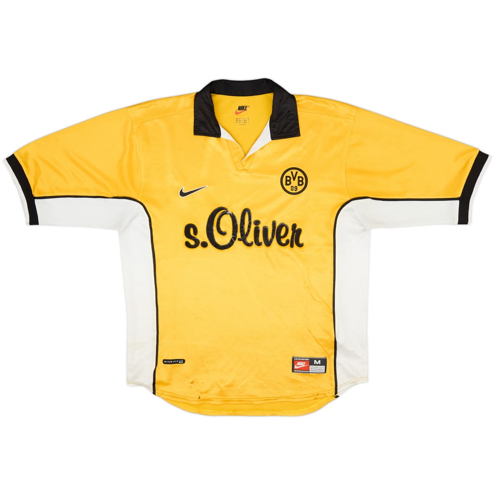 1998-00 Borussia Dortmund Home Shirt - 4/10 - (M)