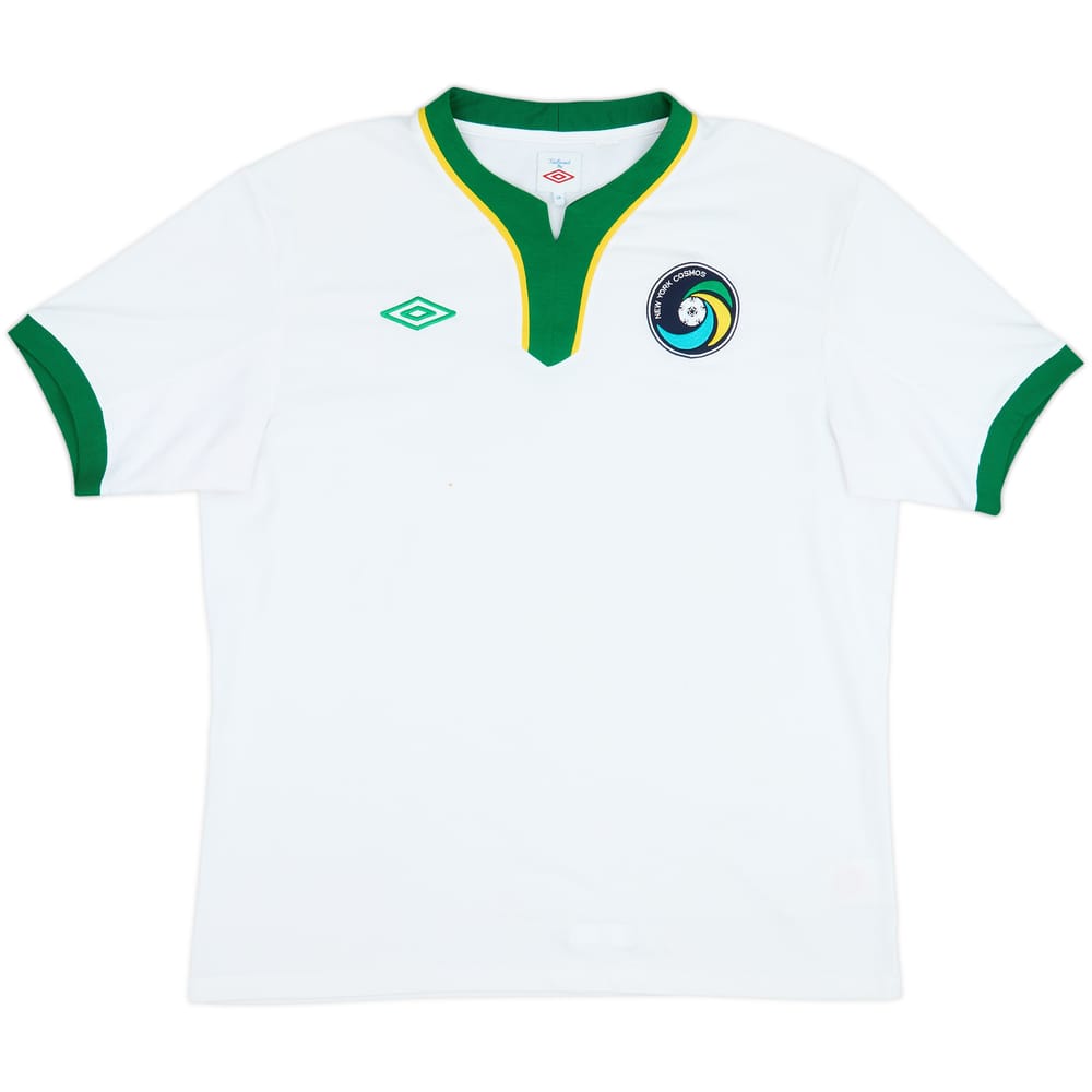 2011-12 New York Cosmos Home Shirt - 9/10 - (XXL)
