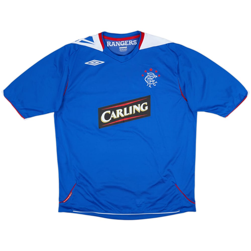 2006-07 Rangers Home Shirt - 10/10 - (XL)