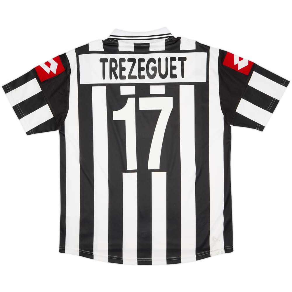 2001-02 Juventus CL Home Shirt Trezeguet #17 - 6/10 - (XL)
