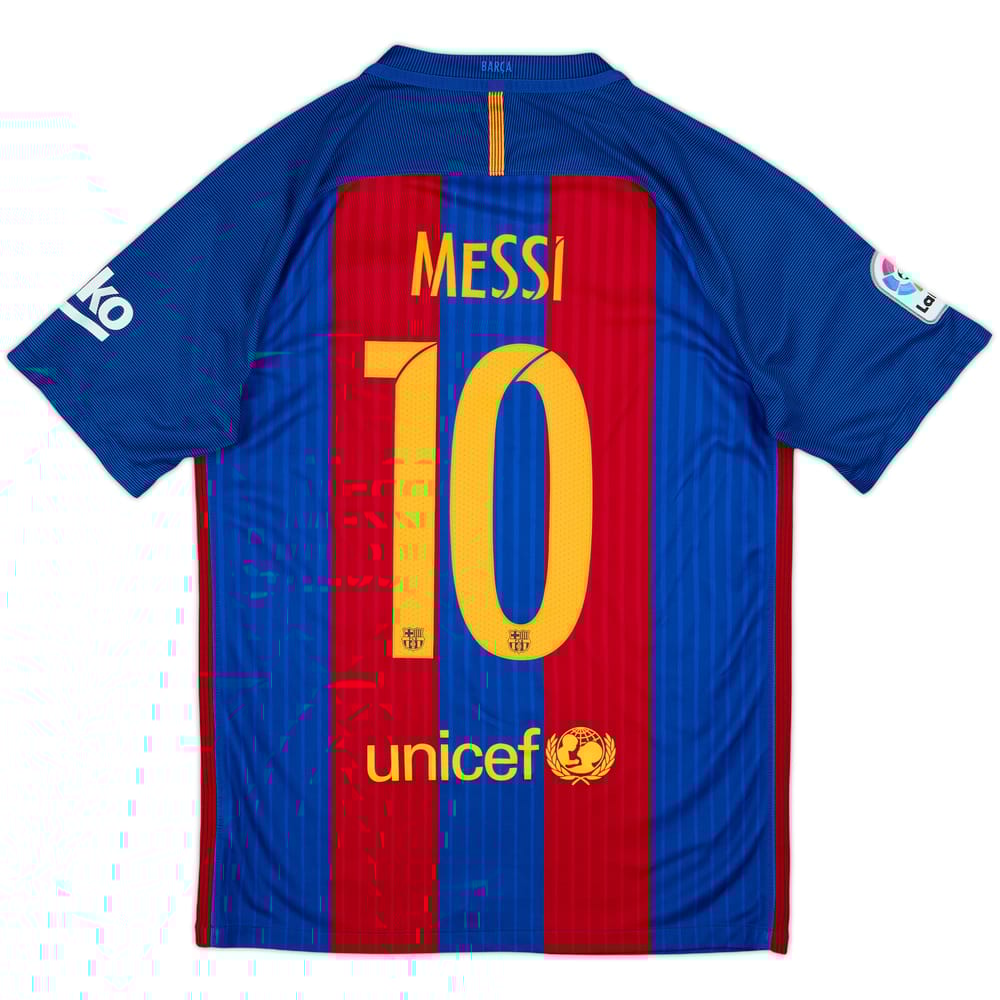 2016-17 Barcelona Home Shirt Messi #10 - 5/10 - (S)