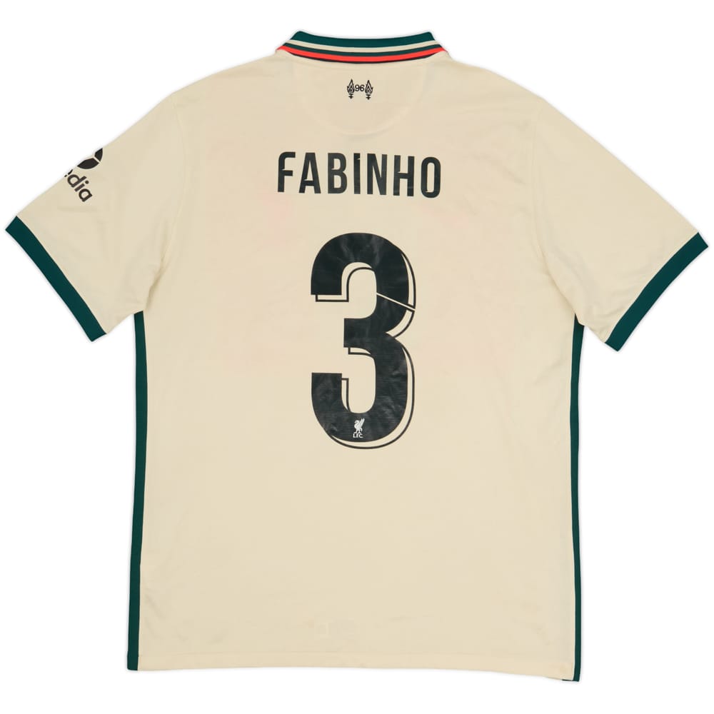 2021-22 Liverpool Away Shirt Fabinho #3 - 5/10 - (L)