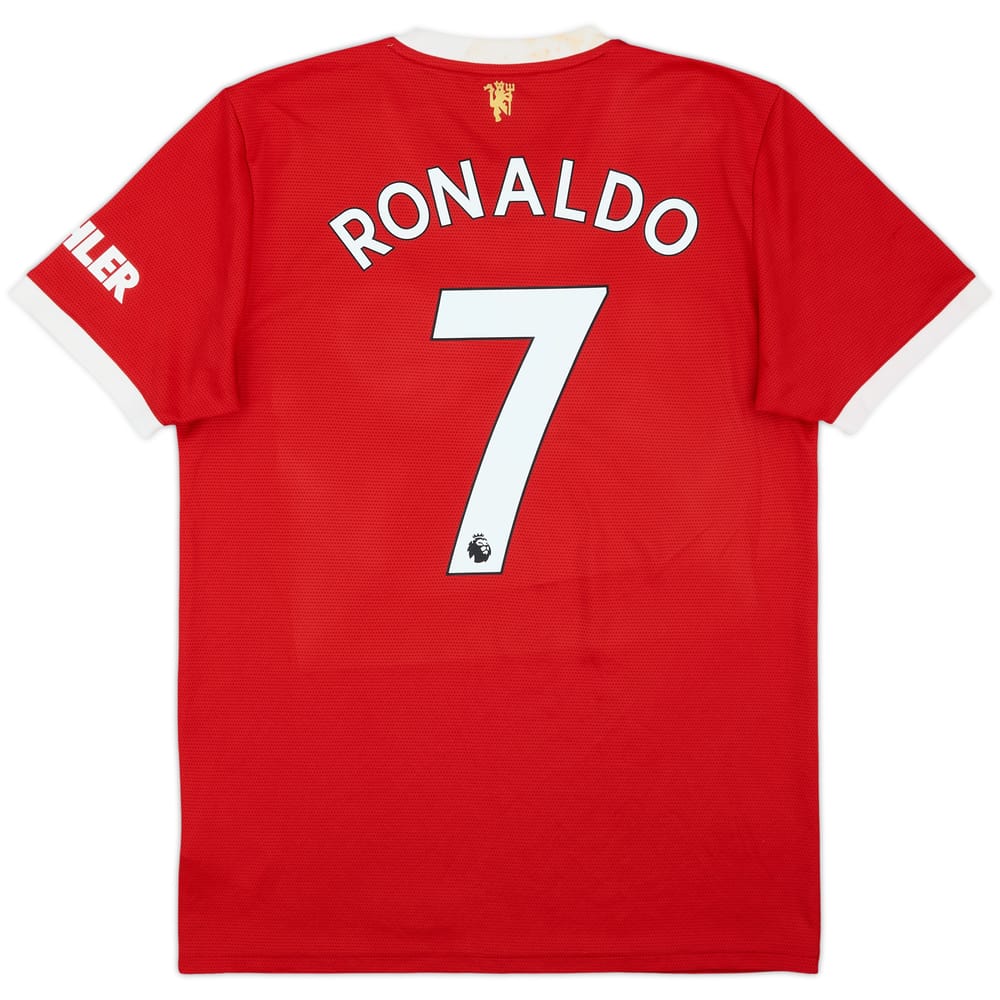2021-22 Manchester United Home Shirt Ronaldo #7 - 7/10 - (M)
