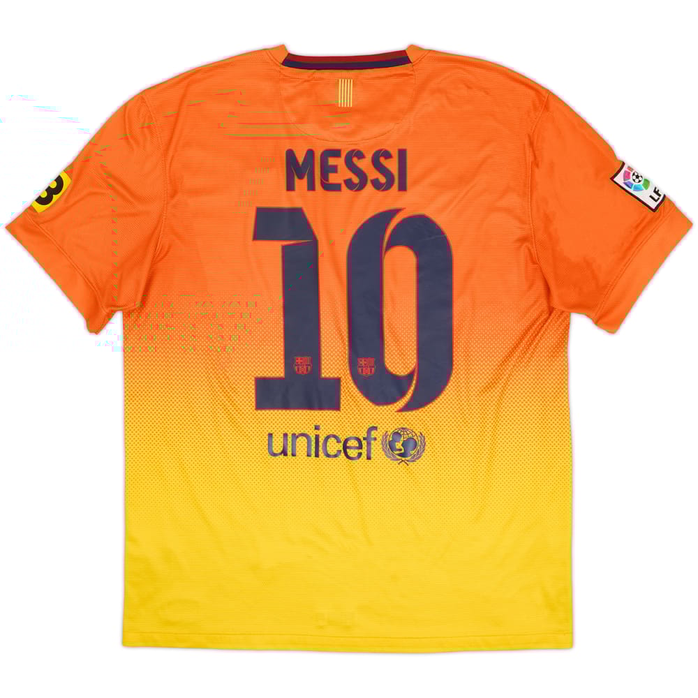 2012-13 Barcelona Away Shirt Messi #10 - 8/10 - (L)