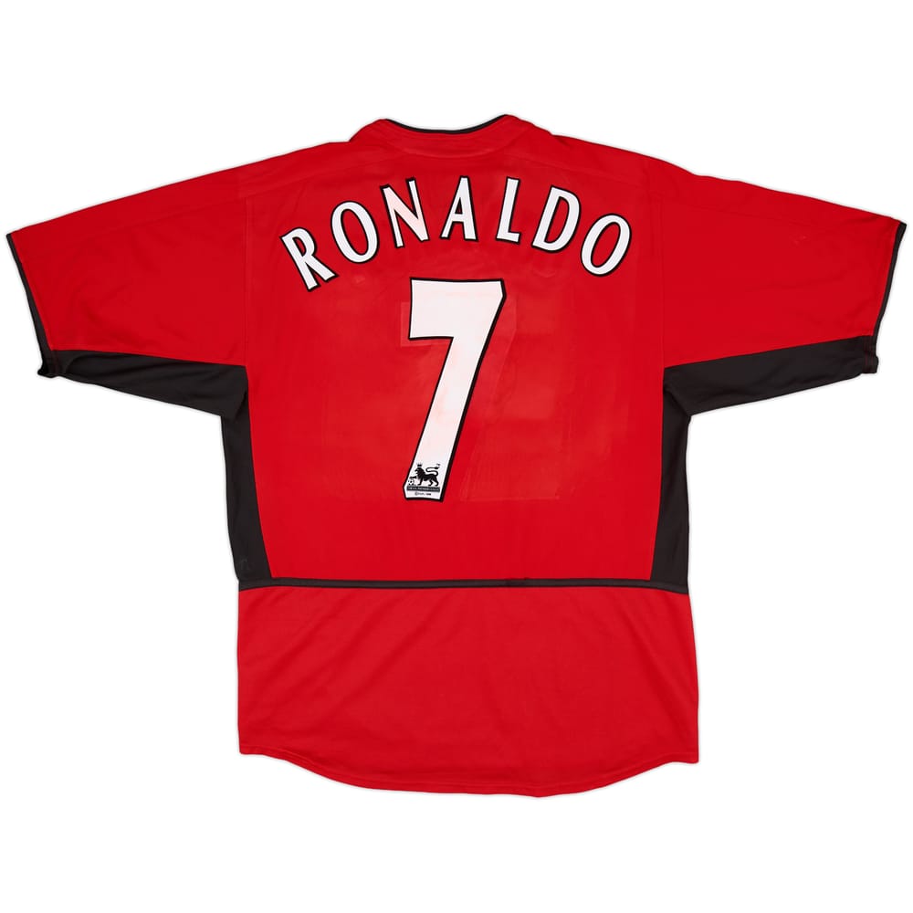 2002-04 Manchester United Home Shirt Ronaldo #7 - 5/10 - (M)