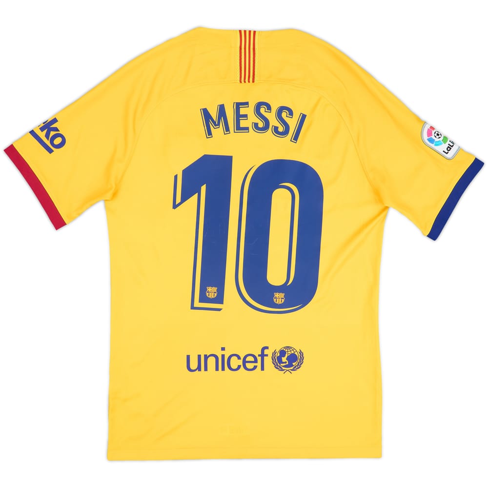 2019-20 Barcelona Away Shirt Messi #10 - 9/10 - (S)