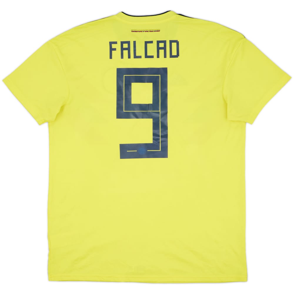 2018-19 Colombia Home Shirt Falcao #9 - 5/10 - (L)