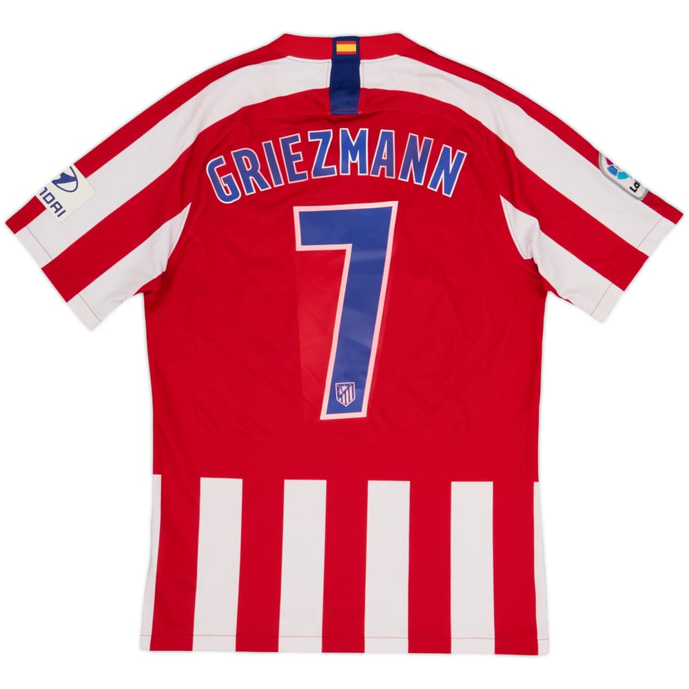 2019-20 Atletico Madrid Home Shirt Griezmann #7 - 6/10 - (S)