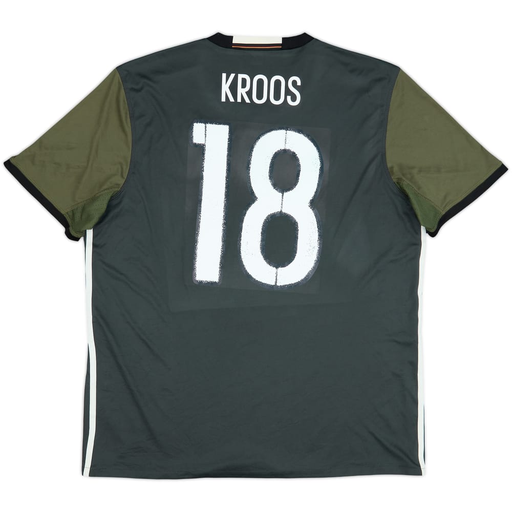 2015-17 Germany Away Shirt Kroos #18 - 8/10 - (XL)