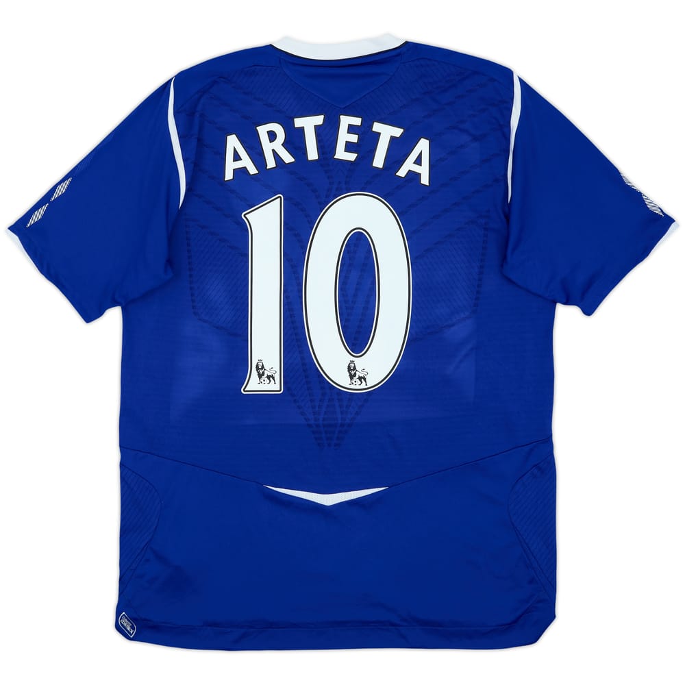 2008-09 Everton Home Shirt Arteta #10 - 5/10 - (L)