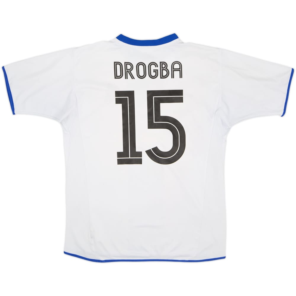 2003-05 Chelsea Away Shirt Drogba #15 - 4/10 - (L)
