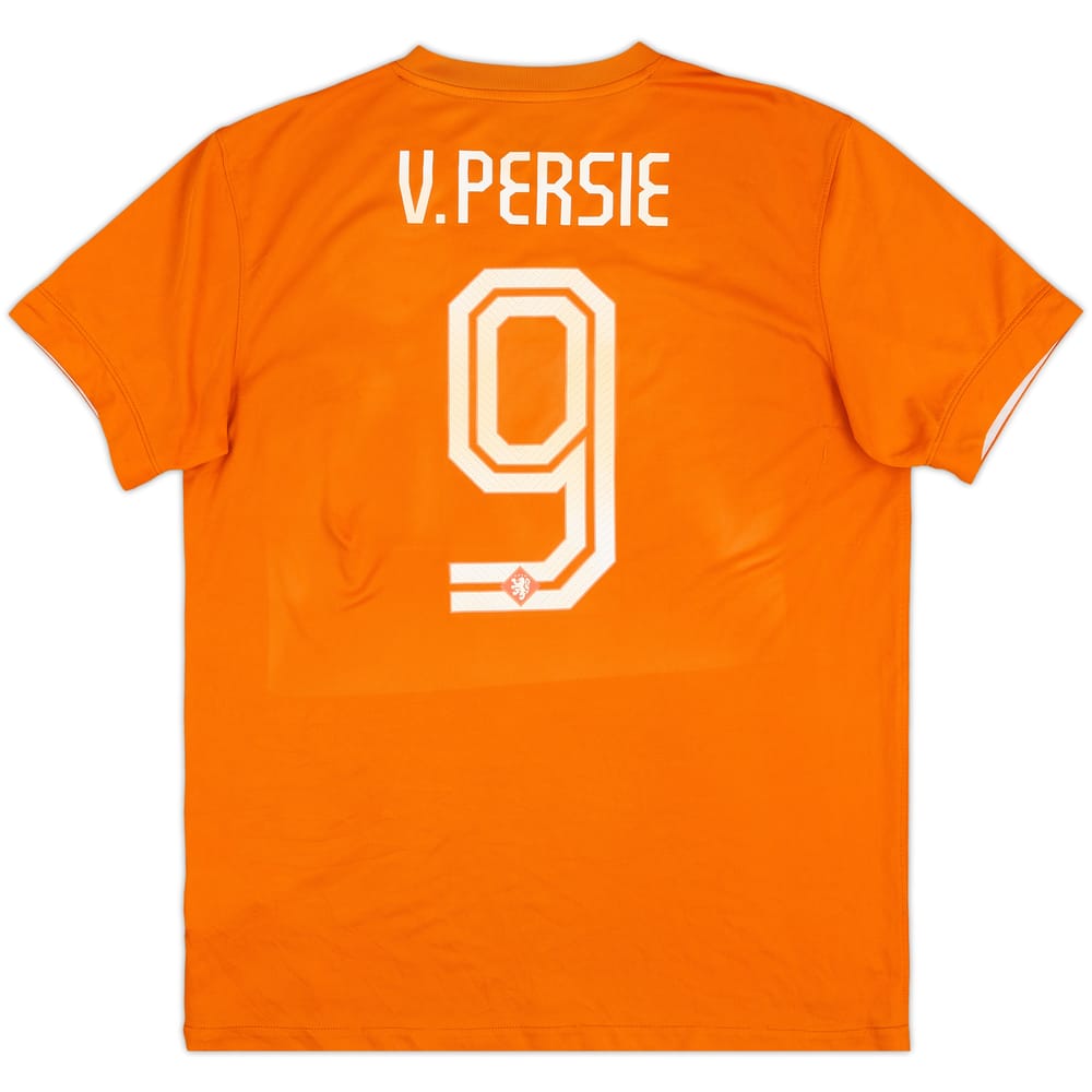 2014-15 Netherlands Home Shirt V.Persie #9 - 8/10 - (L)