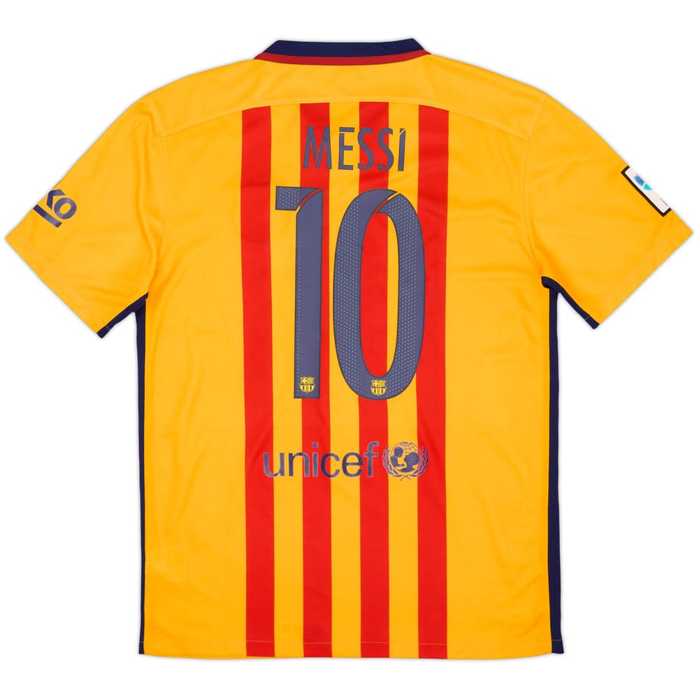 2015-16 Barcelona Away Shirt Messi #10 - 8/10 - (M)