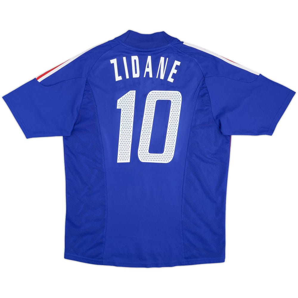 2002-04 France Home Shirt Zidane #10 - 5/10 - (L)