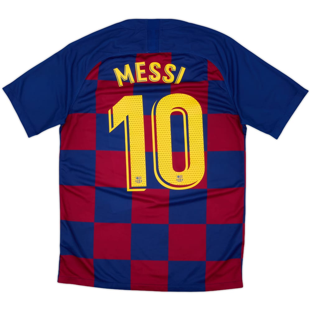 2019-20 Barcelona Home Shirt Messi #10 - 8/10 - (M)