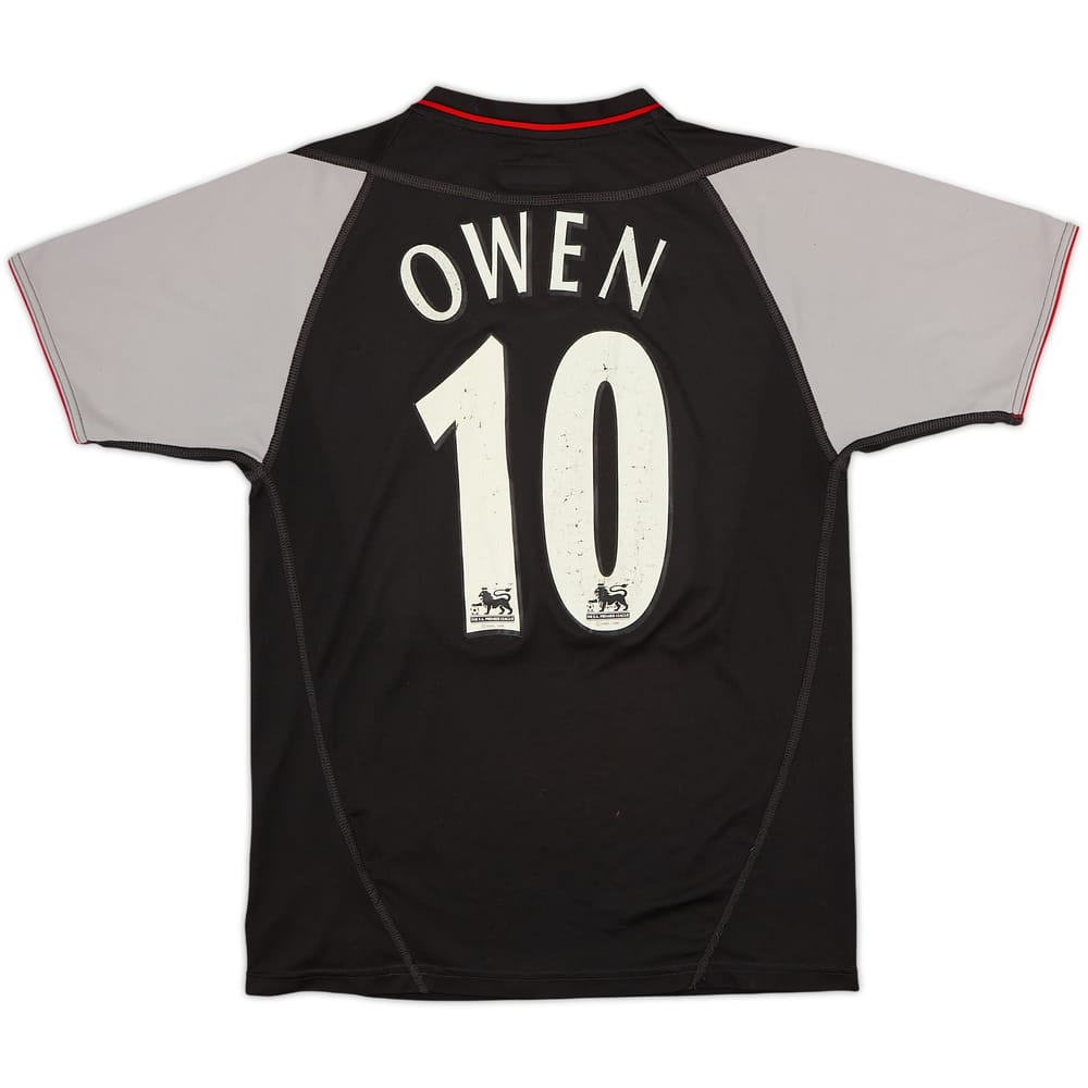 2002-04 Liverpool Away Shirt Owen #10 - 4/10 - (Y)