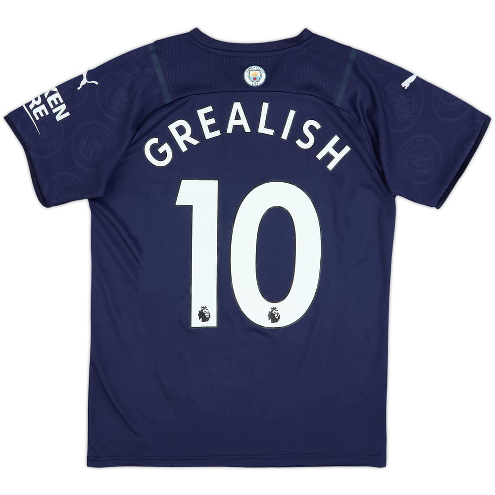 2021-22 Manchester City Third Shirt Grealish #10 - 8/10 - (M)