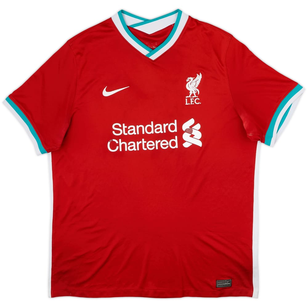 2020-21 Liverpool Home Shirt - 5/10 - (XL)