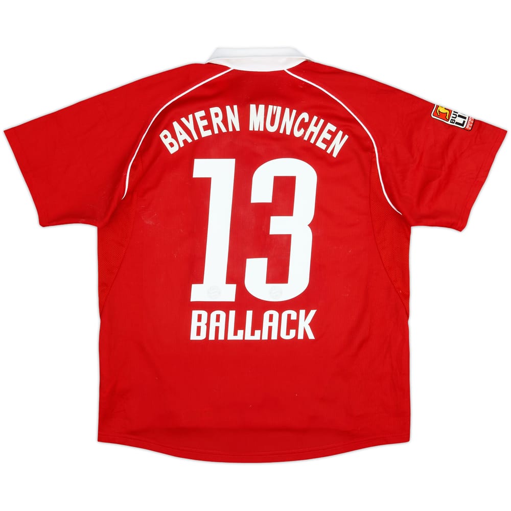 2005-06 Bayern Munich Home Shirt Ballack #13 - 6/10 - (XL.Boys)