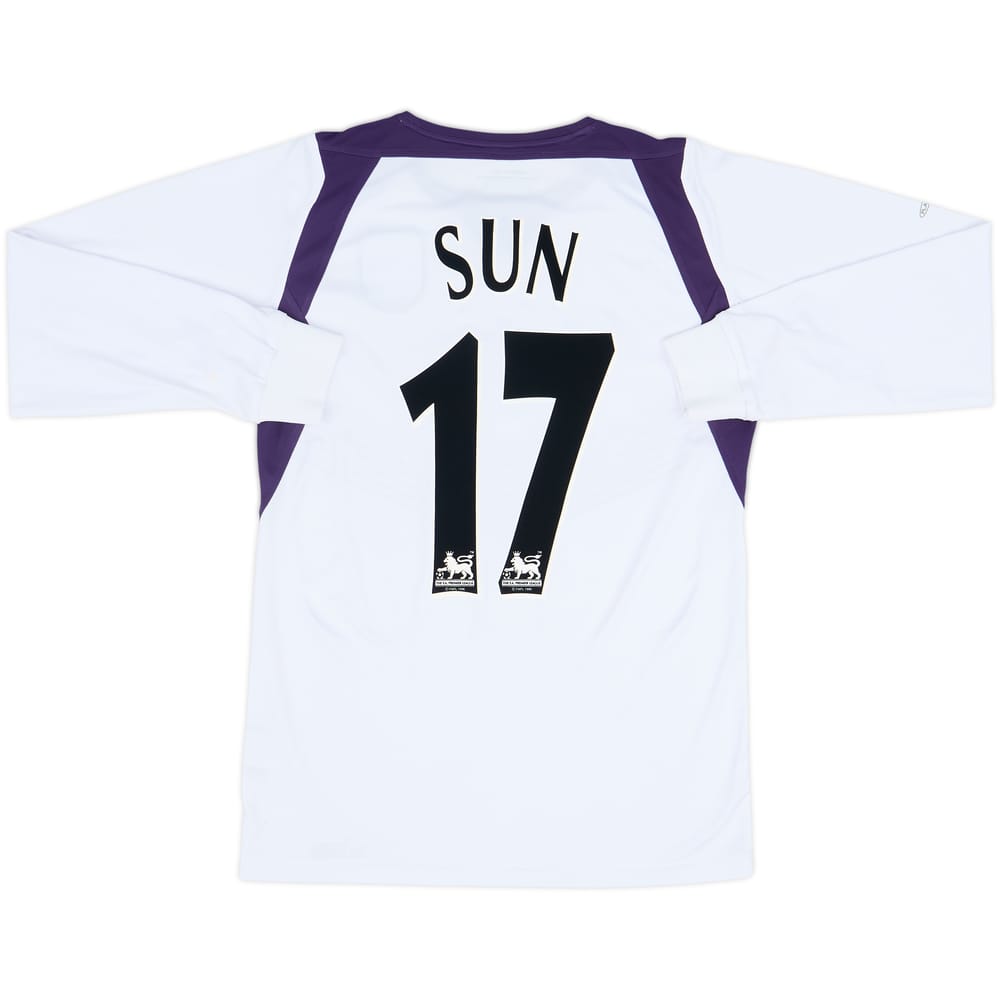 2004-05 Manchester City Away L/S Shirt Sun #17 - 7/10 - (S)