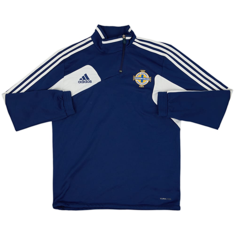 2012-13 Northern Ireland adidas 1/4 Zip Drill Top - 5/10 - (L)