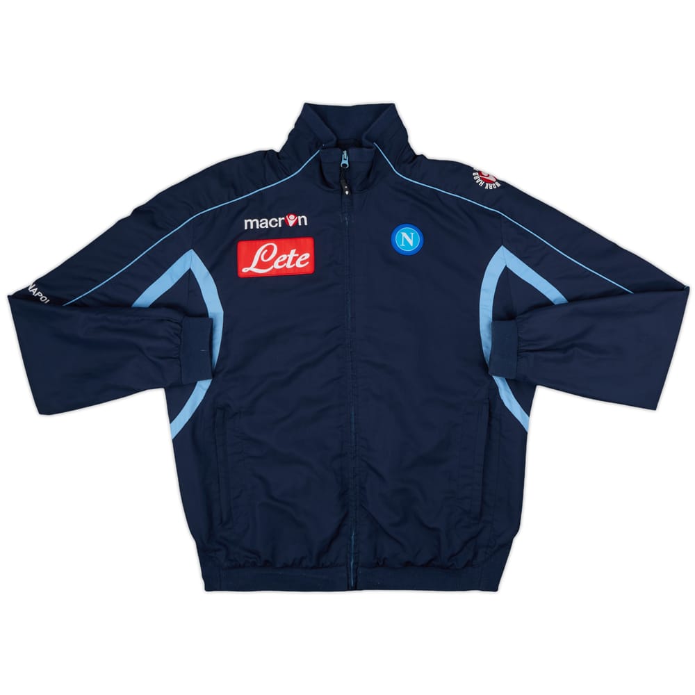 2009-10 Napoli Macron Track Jacket - 5/10 - (L)