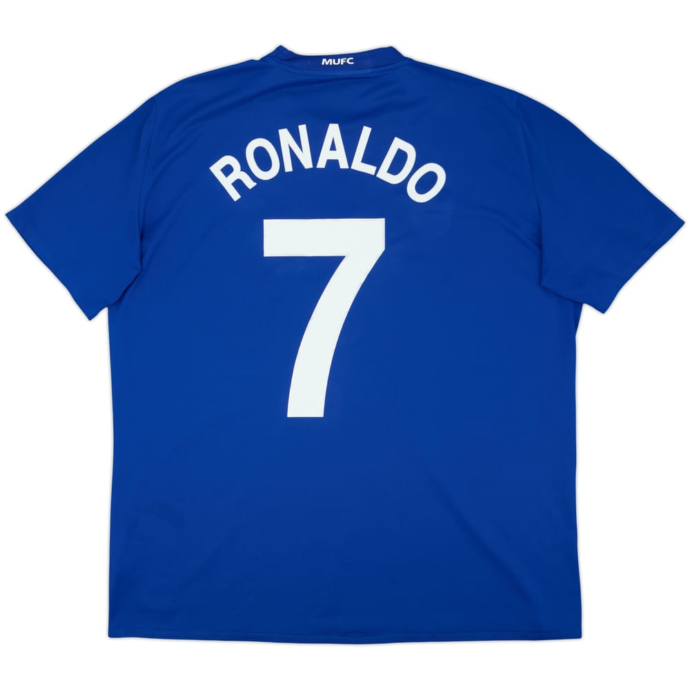 2008-09 Manchester United Third Shirt Ronaldo #7 - 7/10 - (XXL)