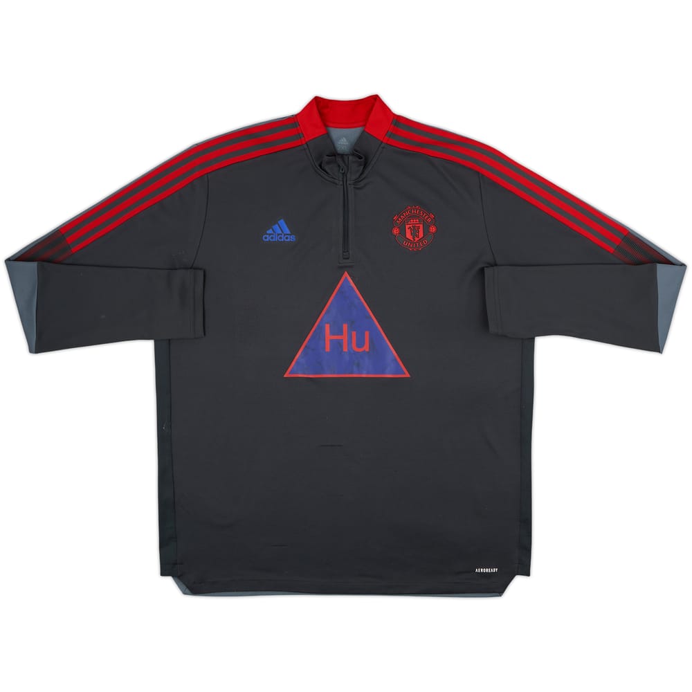 2020-21 Manchester United adidas Humanrace 1/4 Zip Training Top - 6/10 - (XXL)