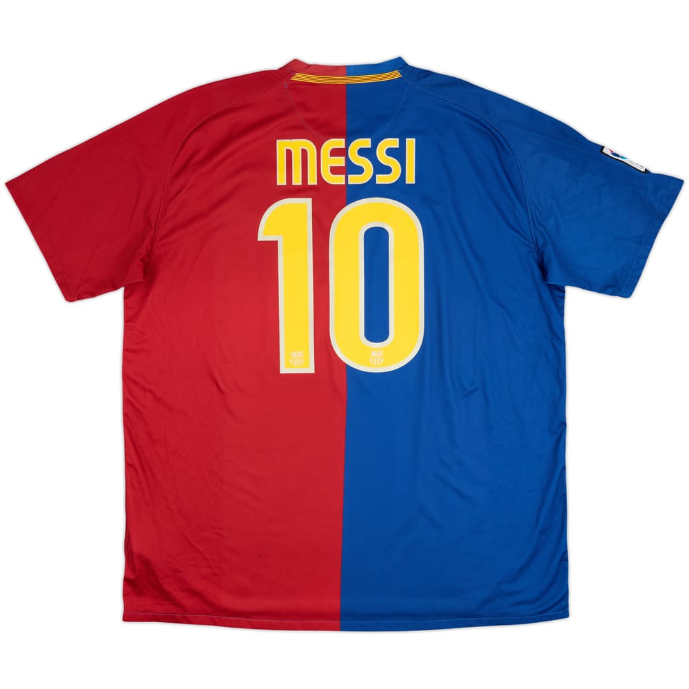 2008-09 Barcelona Home Shirt Messi #10 - 6/10 - (XXL)