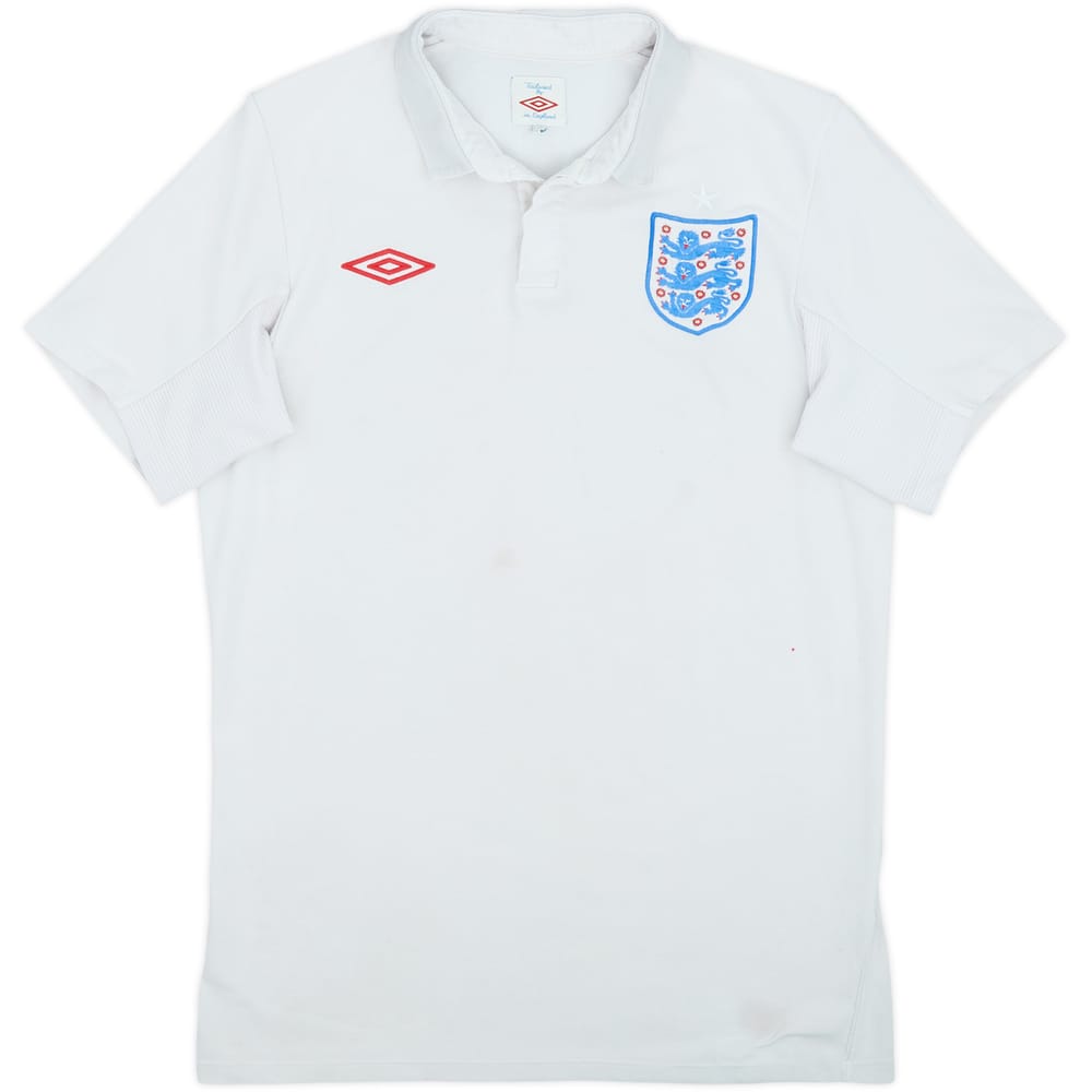 2009-10 England Home Shirt - 5/10 - (S)