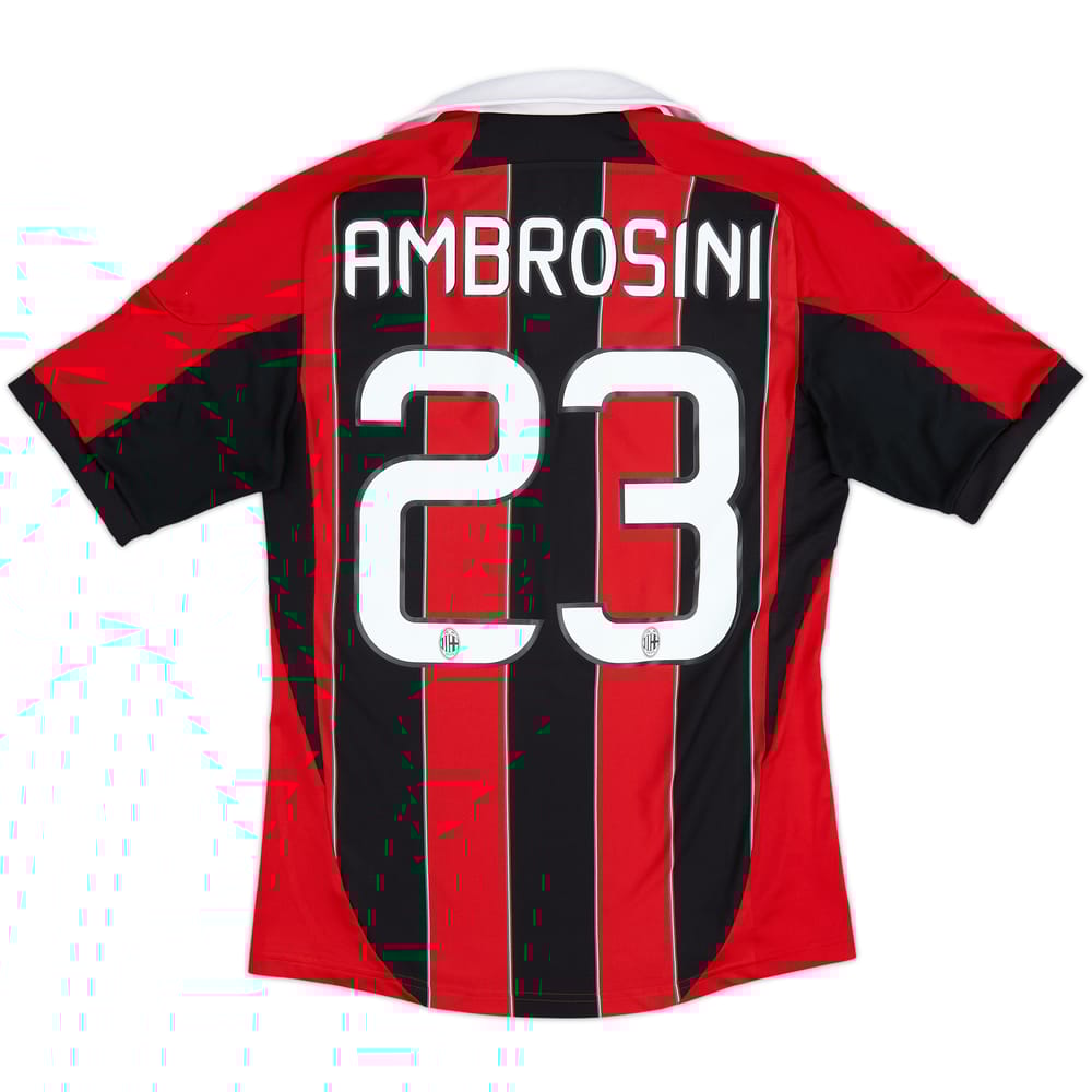 2012-13 AC Milan Home Shirt Ambrosini #23 - 7/10 - (S)
